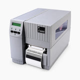 Zebra Z4000 industrial thermal label printer – angled view