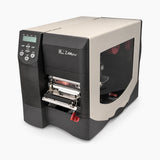 Zebra Z4M Plus thermal label printer, angled view
