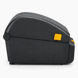 Zebra ZD230 thermal label printer - side view
