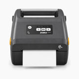 Zebra ZD421 thermal label printer, front view