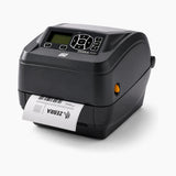 Zebra ZD500 thermal transfer label printer, angled view