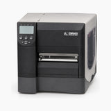 Zebra ZM600 industrial label printer, front view