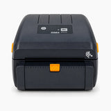 Zebra ZP230D thermal label printer, front view