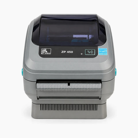 Impresora de etiquetas térmicas Zebra ZP-450 ZP450 + controlador y manual