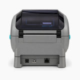 Zebra ZP450 thermal label printer rear view