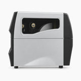 Zebra ZT230 industrial label printer, side view