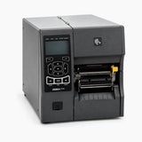 Zebra ZT410 industrial label printer, angled view