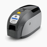 Zebra ZXP Series 3 dual-sided ID card printer angled view