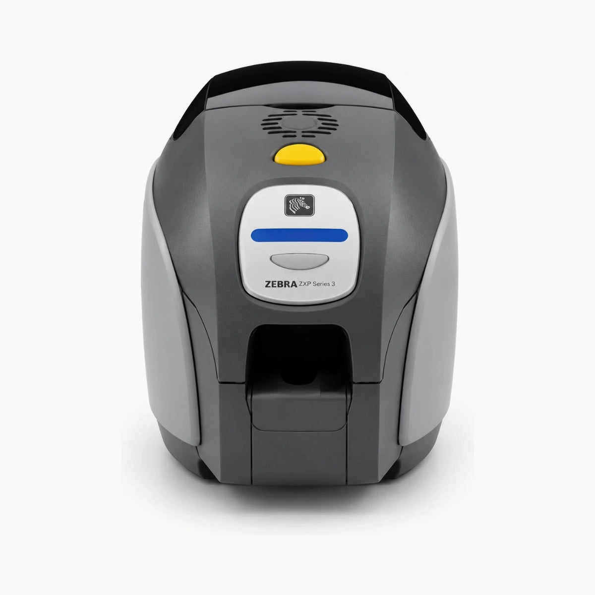 Zebra ZXP Series 3 dual-sided ID card printer front view