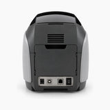 Zebra ZXP Series 3 ID card printer, rear view